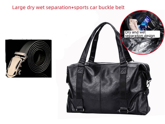 Bolsa de Viaje Unisex de Gran Capacidad con Compartimento Húmedo/Seco - Image 5