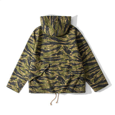 Parka Táctica con Capucha Camuflaje - Abrigo Impermeable para Aventuras - Image 35
