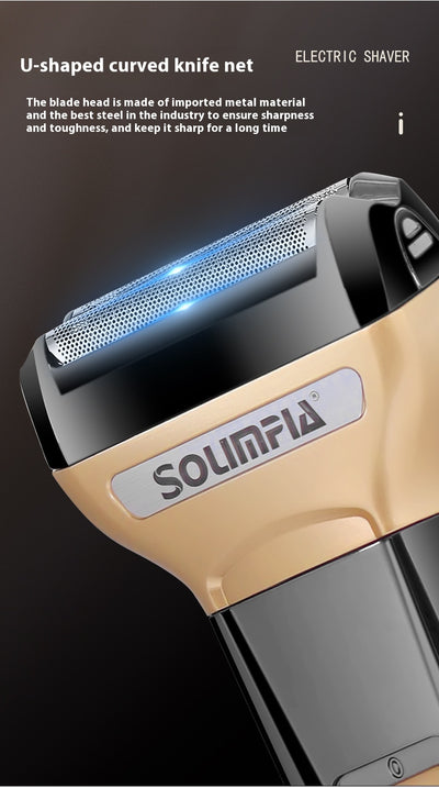 Afeitadora Eléctrica 3 en 1 Recíproca con Cortapelo Integrado - Image 8