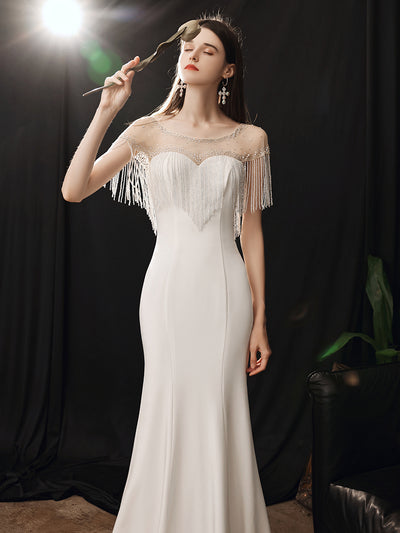 Vestido de Fiesta Cola de Pez Elegante para Mujer - Image 6
