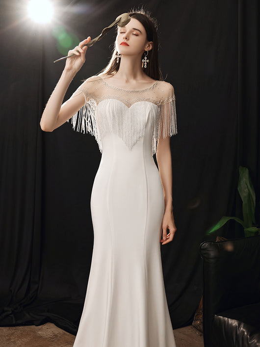 Vestido de Fiesta Cola de Pez Elegante para Mujer - Image 6