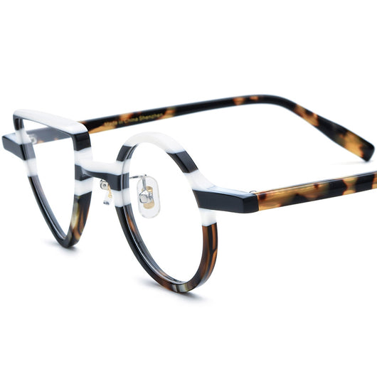 Gafas Redondas Triangulares - Diseño Moderno Unisex - Image 8