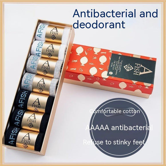 Calcetines Antibacterianos Transpirables Four Seasons - Comodidad Todo el Año
