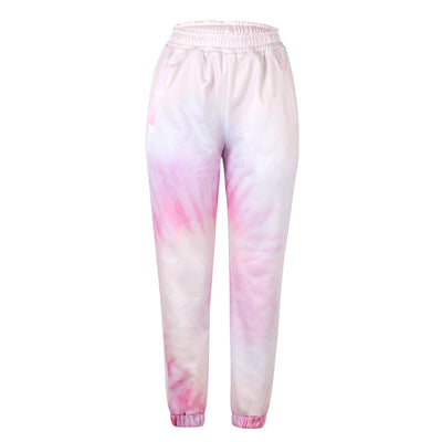 Pantalones Holgados Cintura Alta con Estampado Tie-Dye - Image 5