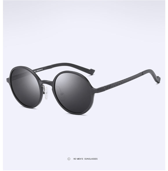 Gafas de Sol Redondas Aluminio Magnesio - Unisex Protección UV