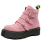 Botas Martin de Gamuza con Hebilla - Estilo Harajuku Urbano