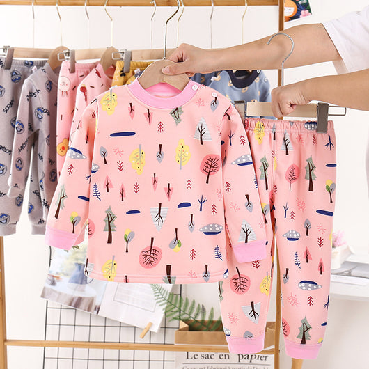 Pantalones Térmicos Infantiles de Terciopelo - Ropa de Abrigo para Niños y Niñas Otoño Invierno - Image 7