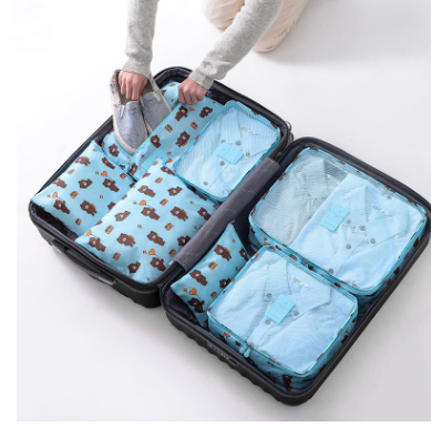 Organizador de Viaje en Nylon Impermeable - Cubos de Empaque Durables - Image 3
