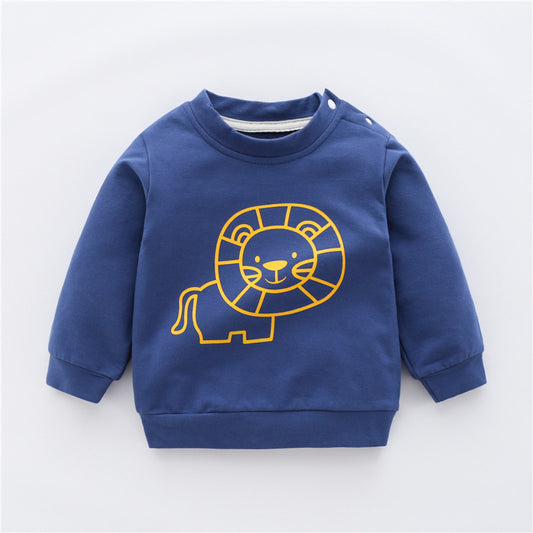 Suéter Escote Redondo para Niño - Otoño e Invierno