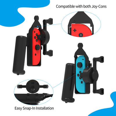 Soporte para Controles de Juego Diseño Caña de Pesca con Empuñaduras Ergonómicas - Image 5