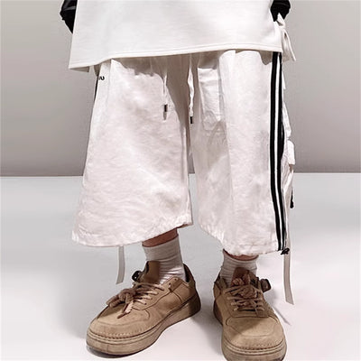 Pantalones Cortos Funcionales Hip-hop Estilo Japonés Tendencia Verano - Image 13