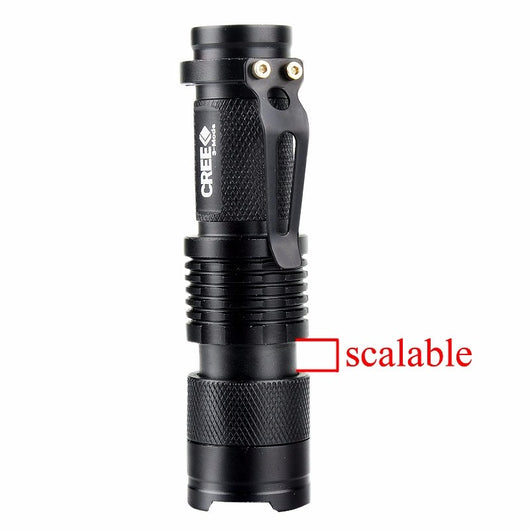 Linterna LED Táctica Q5 5 Colores 2000 Lúmenes Recargable Impermeable - Image 3