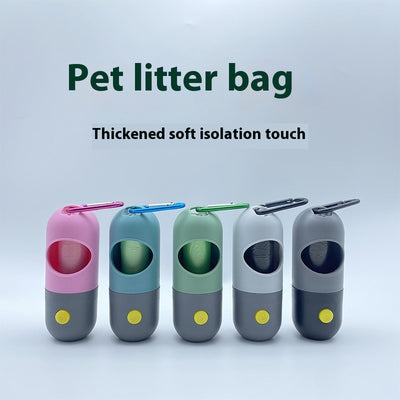 Dispensador de Bolsas para Desechos de Mascotas con Luz LED - Image 12