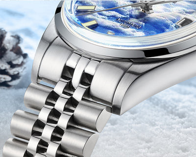 Reloj Automático Mecánico para Hombre con Esfera Luminosa y Resistencia al Agua - Image 8