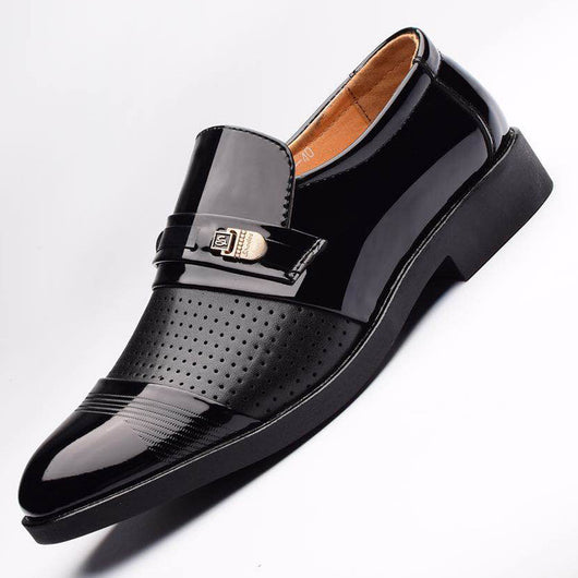 Zapatos de Cuero Formales con Detalles Recortados para Hombre - Image 13