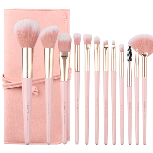 Set de 12 Brochas de Maquillaje con Mango Puntiagudo - Image 34