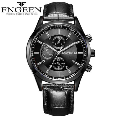 Reloj Deportivo Hombre Negro Acero - Resistente al Agua con Luminoso - Image 7