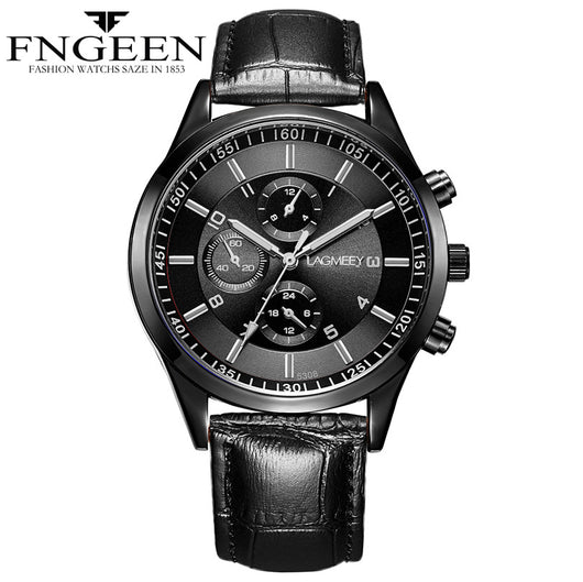 Reloj Deportivo Hombre Negro Acero - Resistente al Agua con Luminoso - Image 7