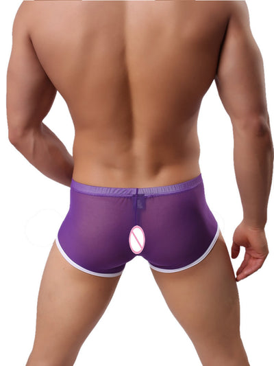 Bóxer Masculino de Malla con Soporte U-Convexo - Image 11