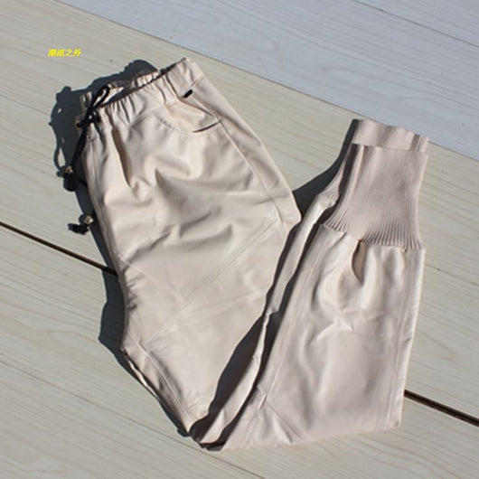 Pantalones de Cuero Gamuza Auténtica - Image 13