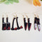 Aretes de Hacha Ensangrentada Halloween - Diseño Acrílic Retro