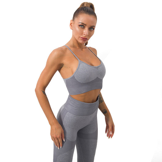 Sujetador Deportivo Tejido sin Costuras para Yoga y Fitness - Image 10