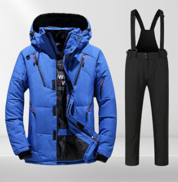 Chaqueta de Invierno para Hombre con Capucha, Plumón de Pato y Múltiples Bolsillos - Image 11