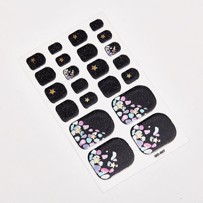 Adhesivos de Diseño para Uñas de Pies - Image 18