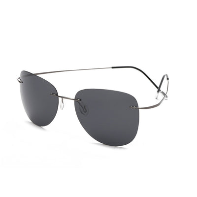 Gafas de Sol Polarizadas Rimless Toad para Mujer