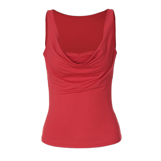 Chaleco Slim Fit Plisado con Cuello U - Image 5
