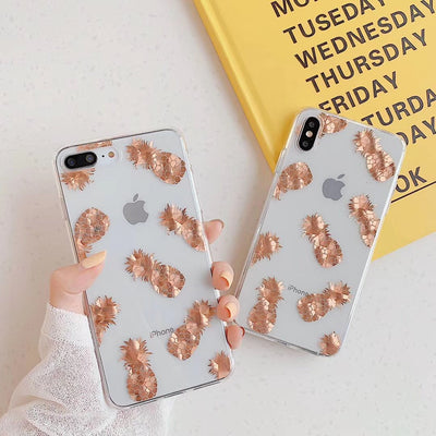 Funda para celular con diseño de piña bronceada - Image 5