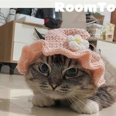 Gorro de Lana Tejido para Perros y Gatos - Accesorios Adorables para Mascotas - Image 5