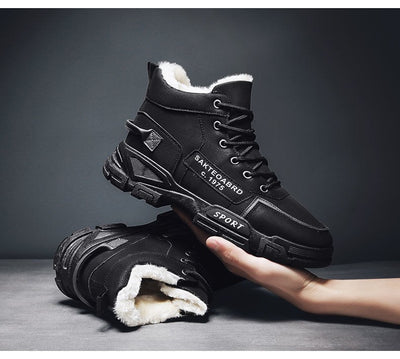 Botas Martin Impermeables Forradas en Felpa - Cálidas y Antideslizantes para Nieve - Image 10