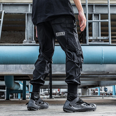 Pantalones de Trabajo Casual con Múltiples Bolsillos y Cordón Ajustable - Image 3