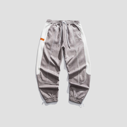 Pantalones Deportivos Hong Kong con Costuras Contrastadas y Tiras Ajustables - Image 2