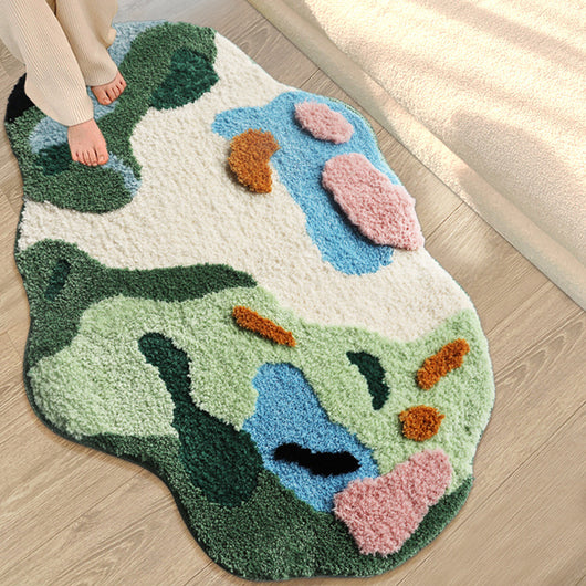 Alfombra Acolchada para Dormitorio Suave y Lavable a Máquina - Image 8