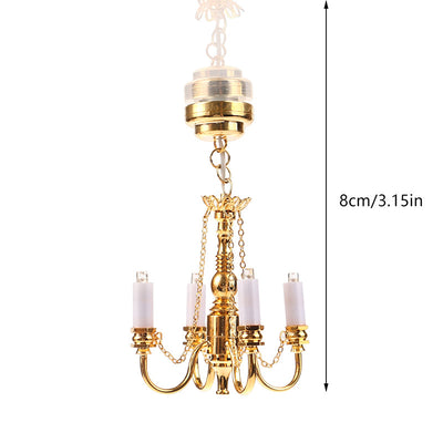 Candelabro Miniatura de Lujo para Casa de Muñecas - Image 26