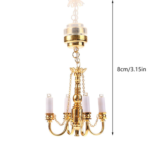 Candelabro Miniatura de Lujo para Casa de Muñecas - Image 26