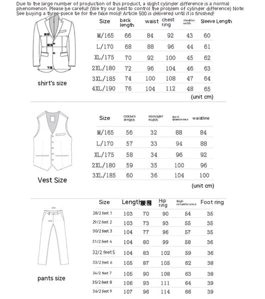 Traje de Tres Piezas para Hombre - Conjunto Completo Novio y Groom - Image 6