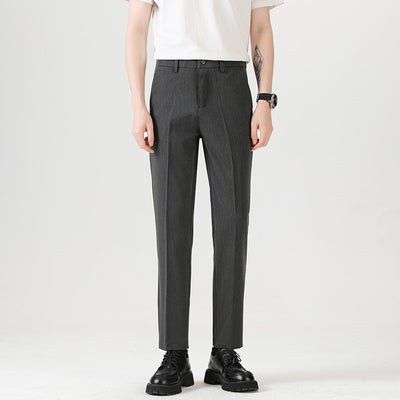 Pantalones Casuales Elásticos Slim Fit Lujo Ligero para Hombre - Image 7