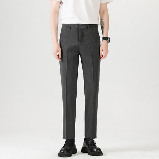 Pantalones Casuales Elásticos Slim Fit Lujo Ligero para Hombre - Image 7