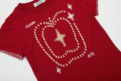 Playera Retro Americana Diseño Girl Power Manga Corta - Image 29