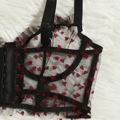 Conjunto de Lencería con Bordado 3D Amor Verano - Image 15