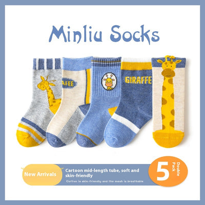Calcetines de Algodón para Niño con Dinosaurios - Otoño/Invierno - Image 7