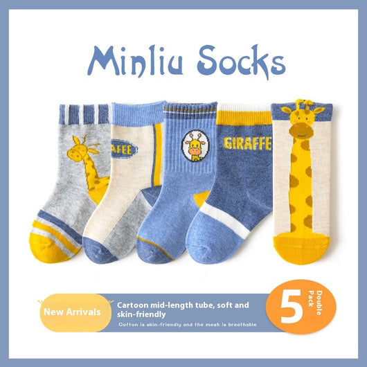 Calcetines de Algodón para Niño con Dinosaurios - Otoño/Invierno - Image 7