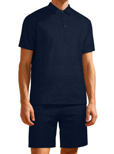 Conjunto Deportivo Hombre Jacquard Suelta Comodidad Total - Image 6