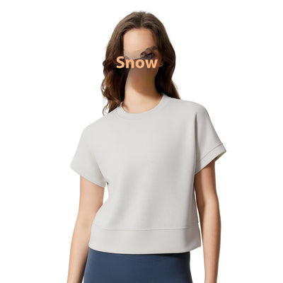 Playera Yoga Suelta Transpirable con Tecnología Air Layer - Image 4