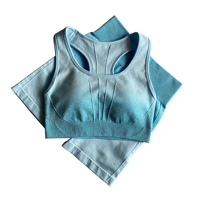 Conjunto de Yoga Tie Dye con Malla - Diseño Moderno y Cómodo - Image 6