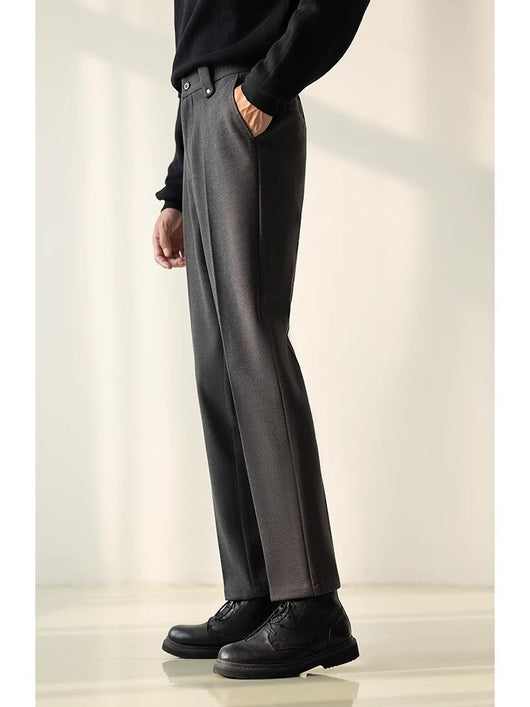 Pantalones de Vestir Casual Rectos para Hombre - Estilo Versátil - Image 5