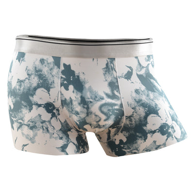 Boxers Hombre Estampado Floral Seda de Hielo Cintura Media Transpirables - Image 35